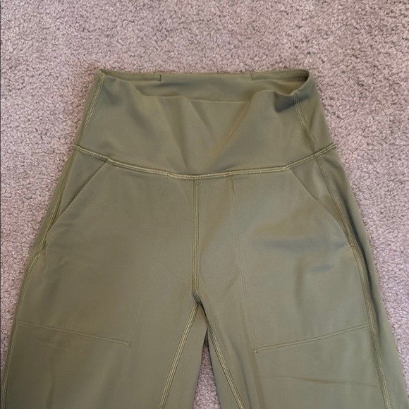 Lululemon Athletica Olive Green Align Joggers - Picture 2 of 6